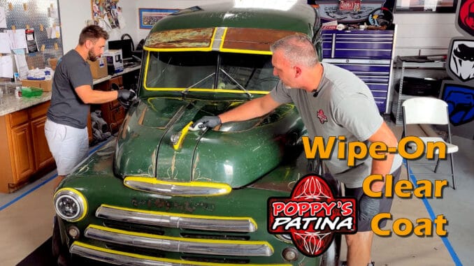 Poppy's Patina Clear Coat Wipe or Spray-On Protection in Matte or